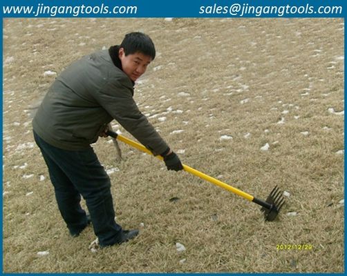 Mcleod rake with fiber glass handle