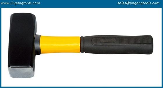Stoning hammer,fibre glass handle,fiberglass handle C1045 steel