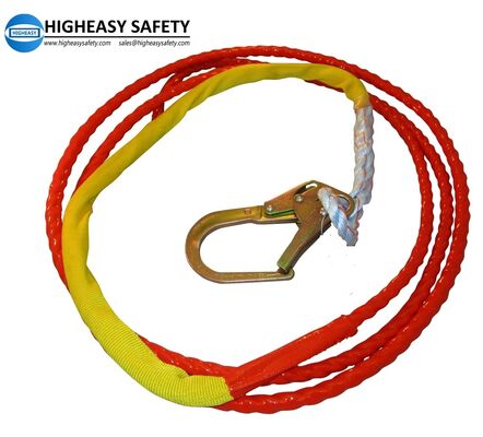 40ft No Tangle Tagline With Snap Hook HIGHEASY Tangle Resistant Coated Taglines red yellow green blue no tangle tagline