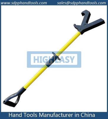 42 inch push pole safety tool, D grip fiberglass handle with Nylon head, push pole manufacturer in China