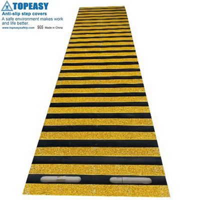 Anti-slip pipewalker pipe walk easier heavy duty roll up safety mats used on pipe oil and gas industry offshore plate