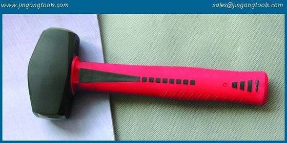 stoning hammer with fiberglass handle,fiber glass handle,TPR soft grips