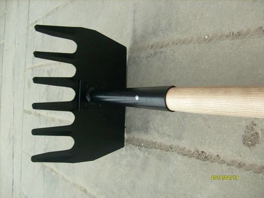 firefighting rake with handle, fire rake with handle