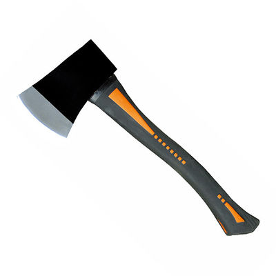 A601 axe with rubber plastic handle,45# carbon steel, forged, heat treatment
