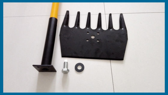 LH105F01 high quality Mcleod rake with fiber glass tube handle, rakho blade, rake and hoe