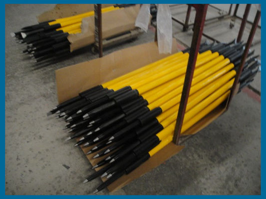 Insulate crow bar, diameter 32mm, 40mm, length 1.5m, 1.8m insulated crowbar