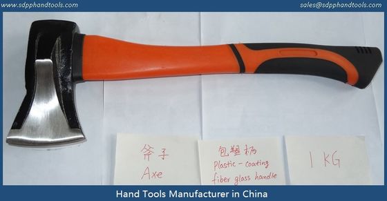 long fiber glass handle splitting axe with wedge axes head, wood splitting axes, log splitting mauls factory from china