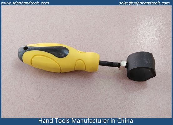 Holds punches, chisels and other tools when striking with a hammer hard guard Reduces the risk of hand Injury