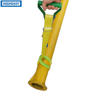 Manual handling aids, Single handle 0.9m, offshore hands free tool manual handling steel tube, manual lifting steel tube