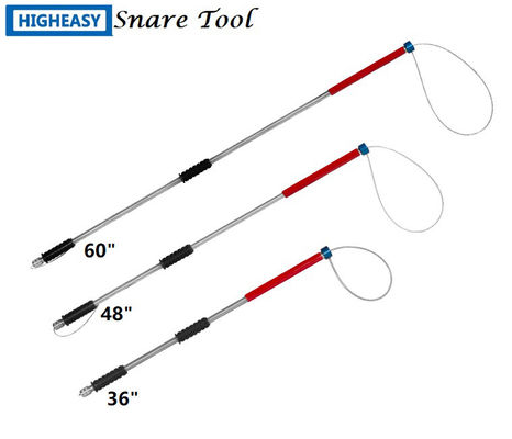 HIGHEASY Snare Tool, 48" Dual Release Snare Tool, Aluminum Handle, HST2-48