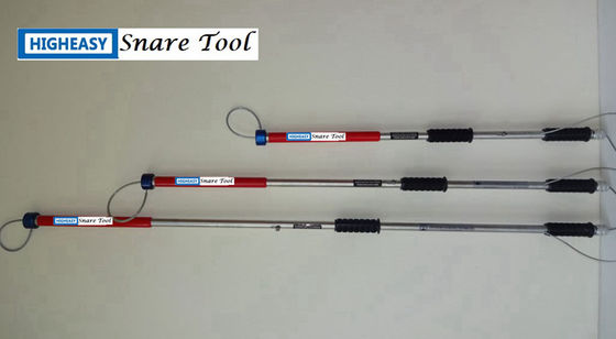 HIGHEASY Snare Tool, 60" Dual Release Snare Tool, Aluminum Handle, HST2-60