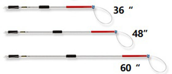 Single release snare tool stiffy snare tool 48" stainless handle