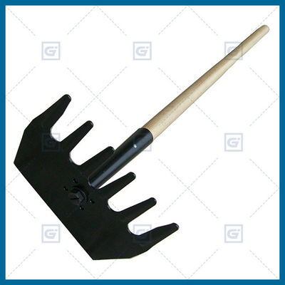 Rastrillo de LH105W01 Mcleod con la manija de madera de la ceniza, herramienta del incendio fuera de control, herramienta del fuego de la hierba, herramienta del incendio forestal, herramienta del rastro